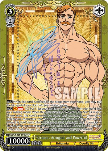 Escanor: Arrogant and Powerful (SP) [The Seven Deadly Sins: Revival of The Commandments] | Cracking-Singles