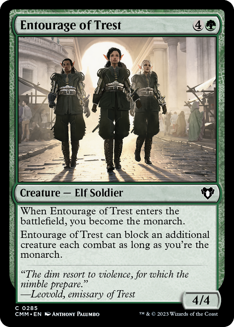 Entourage of Trest [Commander Masters] | Cracking-Singles