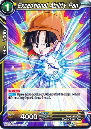 Exceptional Ability Pan (BT11-110) [Vermilion Bloodline] | Cracking-Singles