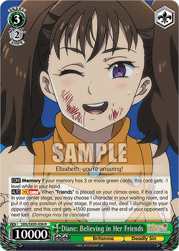 Diane: Believing in Her Friends (Foil) [The Seven Deadly Sins: Revival of The Commandments] | Cracking-Singles