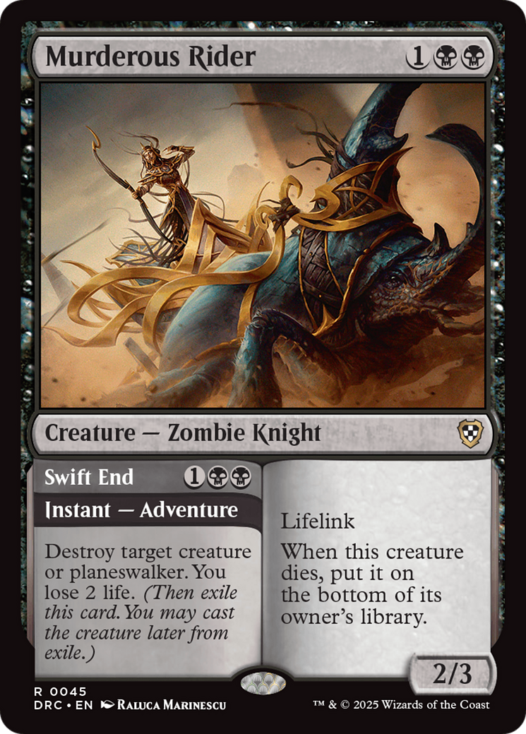 Murderous Rider [Aetherdrift Commander] | Cracking-Singles