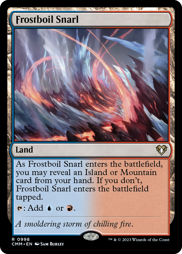 Frostboil Snarl [Commander Masters] | Cracking-Singles