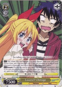 Lovers!? Chitoge (NK/W30-E020 C) [NISEKOI -False Love-] | Cracking-Singles