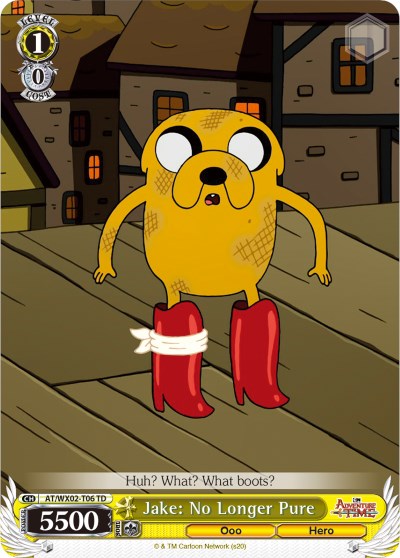 Jake: No Longer Pure (AT/WX02-T06 TD) [Adventure Time] | Cracking-Singles