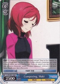 Composing, Maki (LL/EN-W01-100 C) [Love Live! DX] | Cracking-Singles