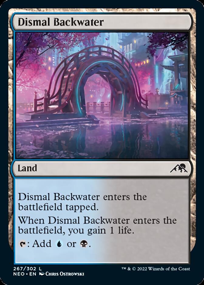 Dismal Backwater [Kamigawa: Neon Dynasty] | Cracking-Singles