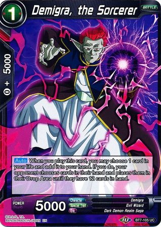 Demigra, the Sorcerer (BT7-105) [Assault of the Saiyans] | Cracking-Singles