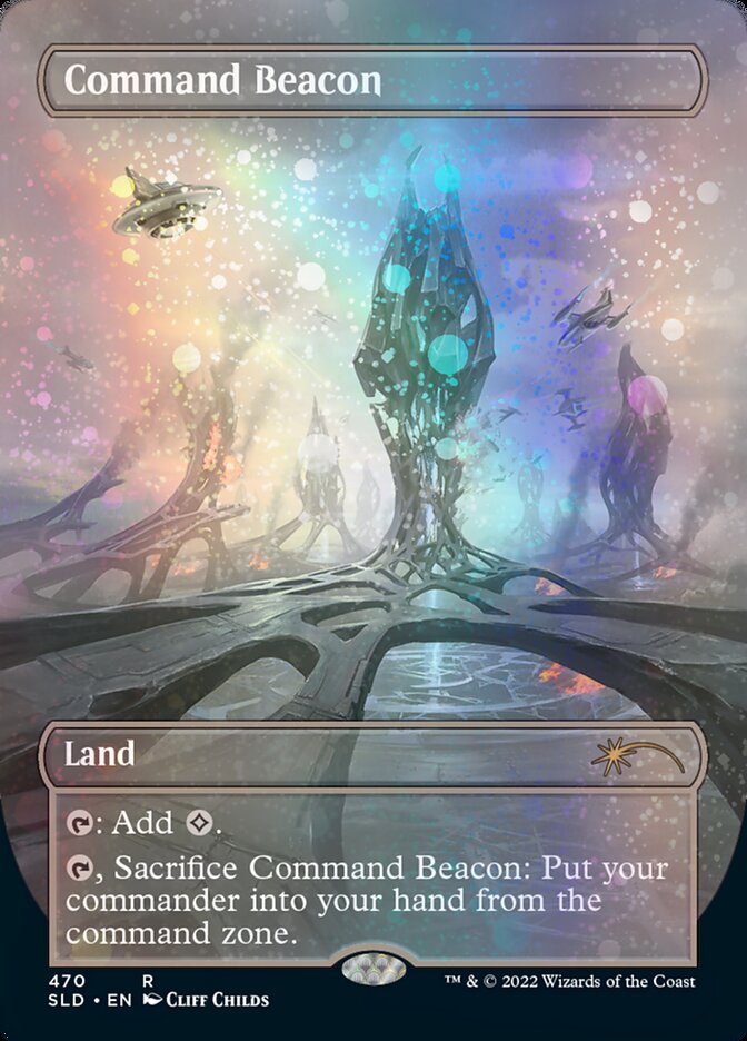Command Beacon (Galaxy Foil) [Secret Lair Drop Series] | Cracking-Singles