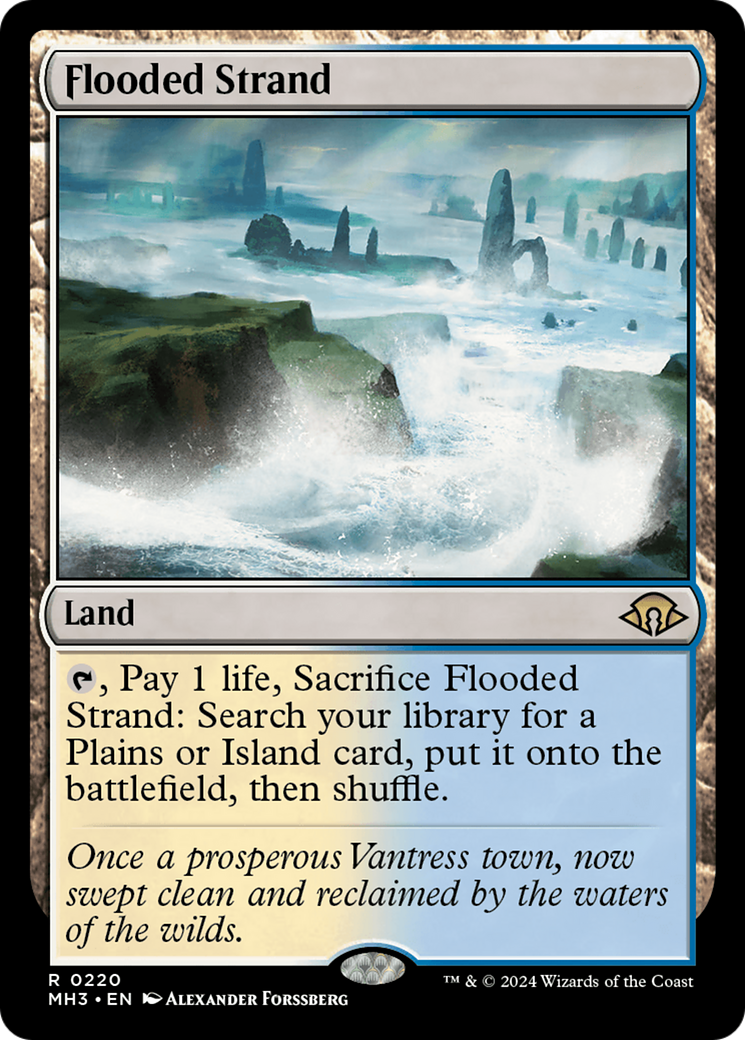 Flooded Strand [Modern Horizons 3] | Cracking-Singles