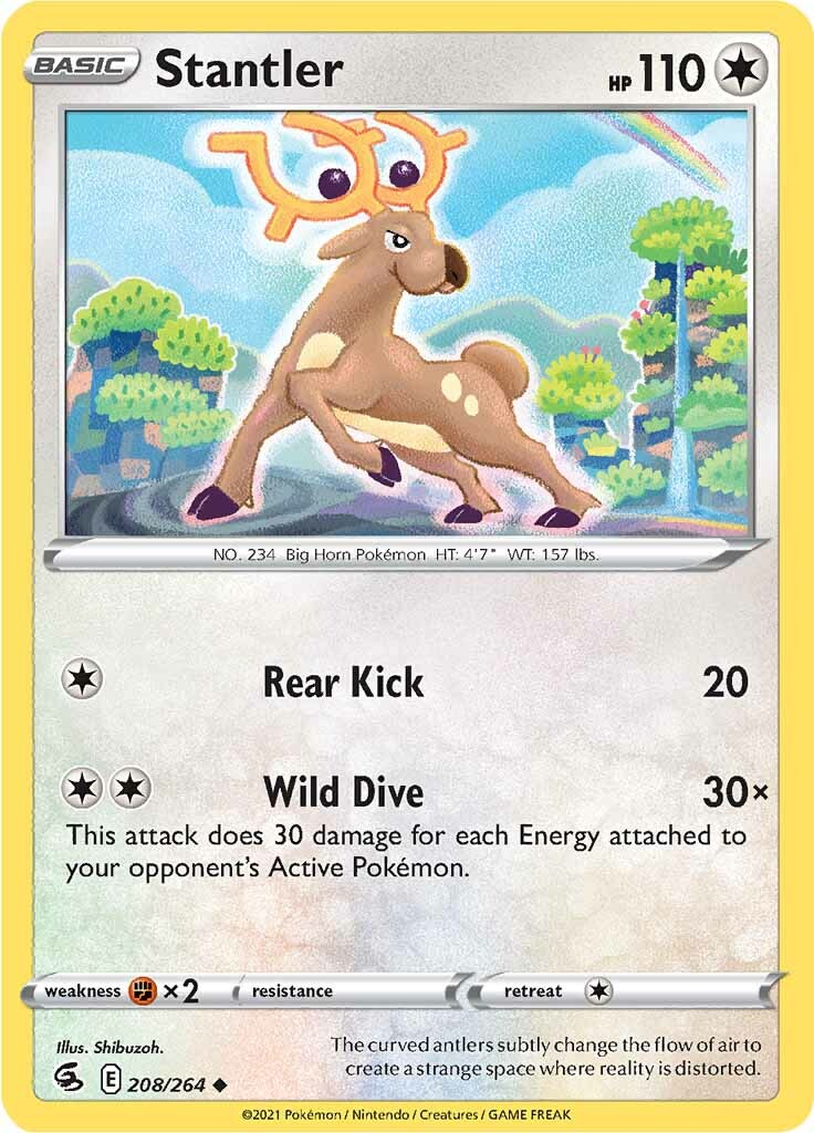 Stantler (208/264) [Sword & Shield: Fusion Strike] | Cracking-Singles