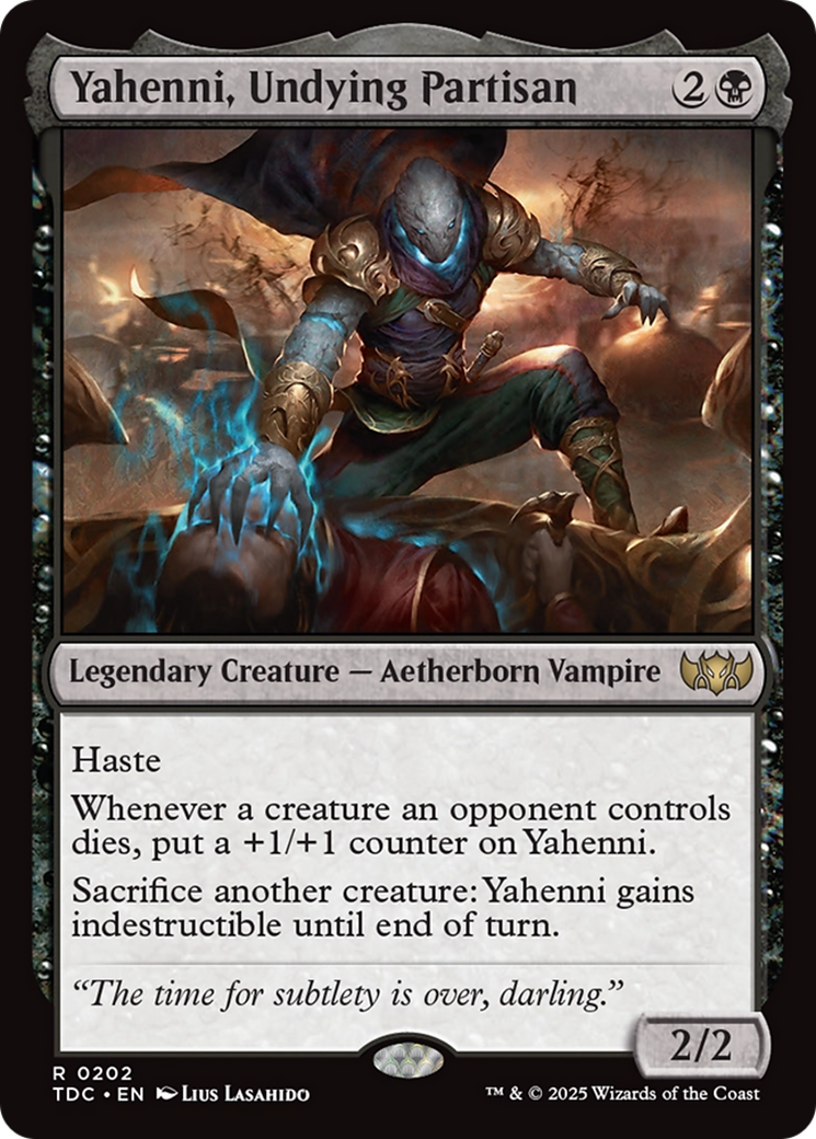 Yahenni, Undying Partisan [Tarkir: Dragonstorm Commander] | Cracking-Singles