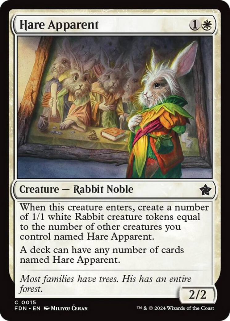 Hare Apparent [Foundations] | Cracking-Singles