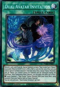 Dual Avatar Invitation [PHRA-EN057] Secret Rare | Cracking-Singles