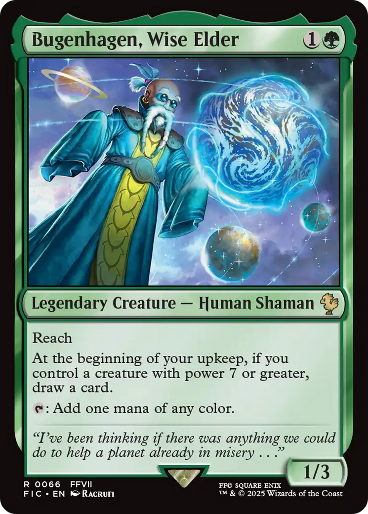 Bugenhagen, Wise Elder [FINAL FANTASY Commander] | Cracking-Singles