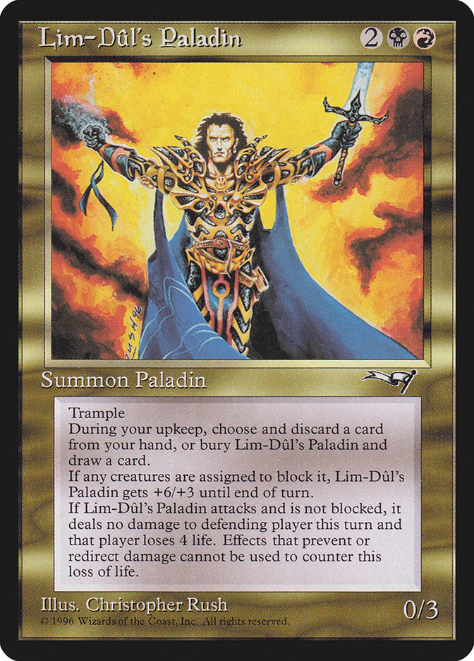 Lim-Dul's Paladin [Alliances] | Cracking-Singles