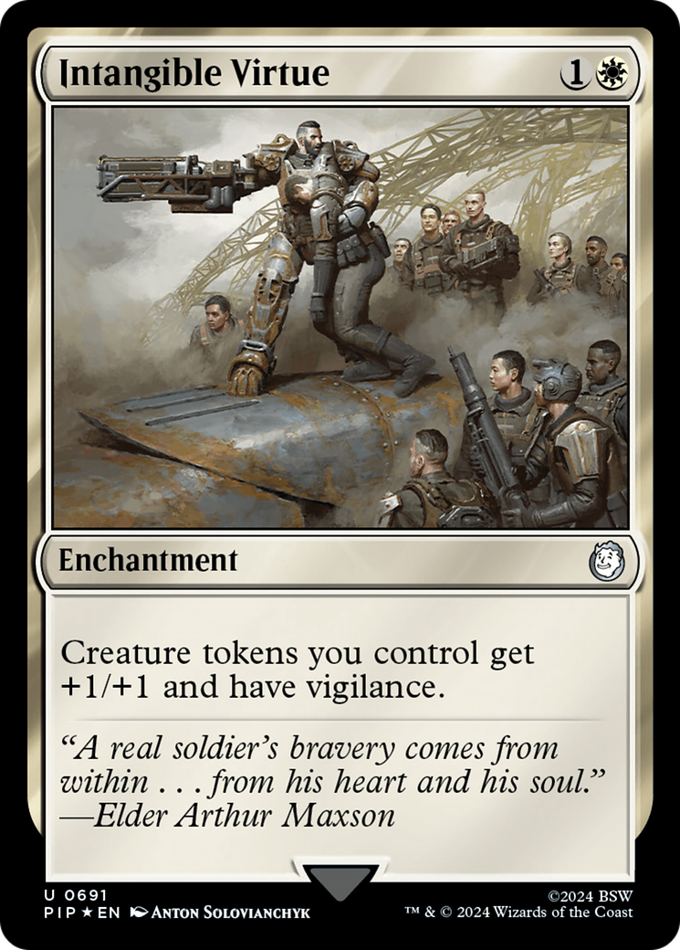 Intangible Virtue (Surge Foil) [Fallout] | Cracking-Singles
