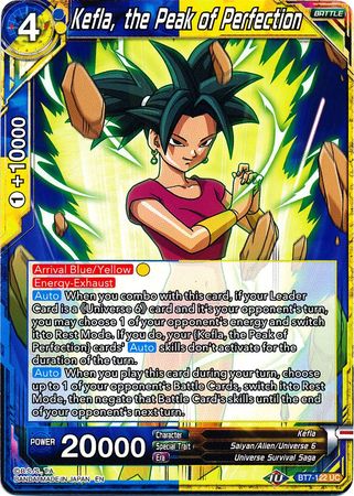 Kefla, the Peak of Perfection (BT7-122) [Assault of the Saiyans] | Cracking-Singles