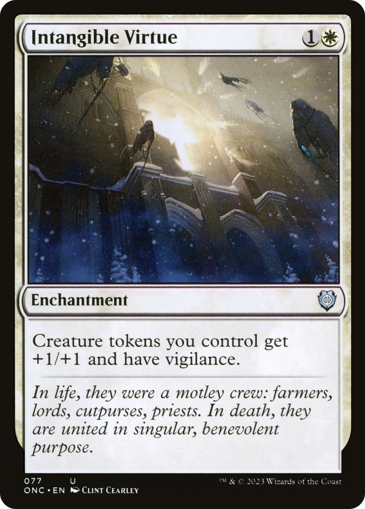 Intangible Virtue [Phyrexia: All Will Be One Commander] | Cracking-Singles