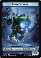 Emblem - Sephiroth, One-Winged Angel // Robot Warrior Double-Sided Token [FINAL FANTASY Tokens] | Cracking-Singles