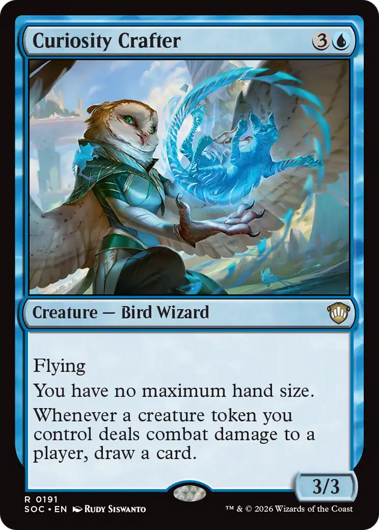 Curiosity Crafter [Secrets of Strixhaven Commander] | Cracking-Singles