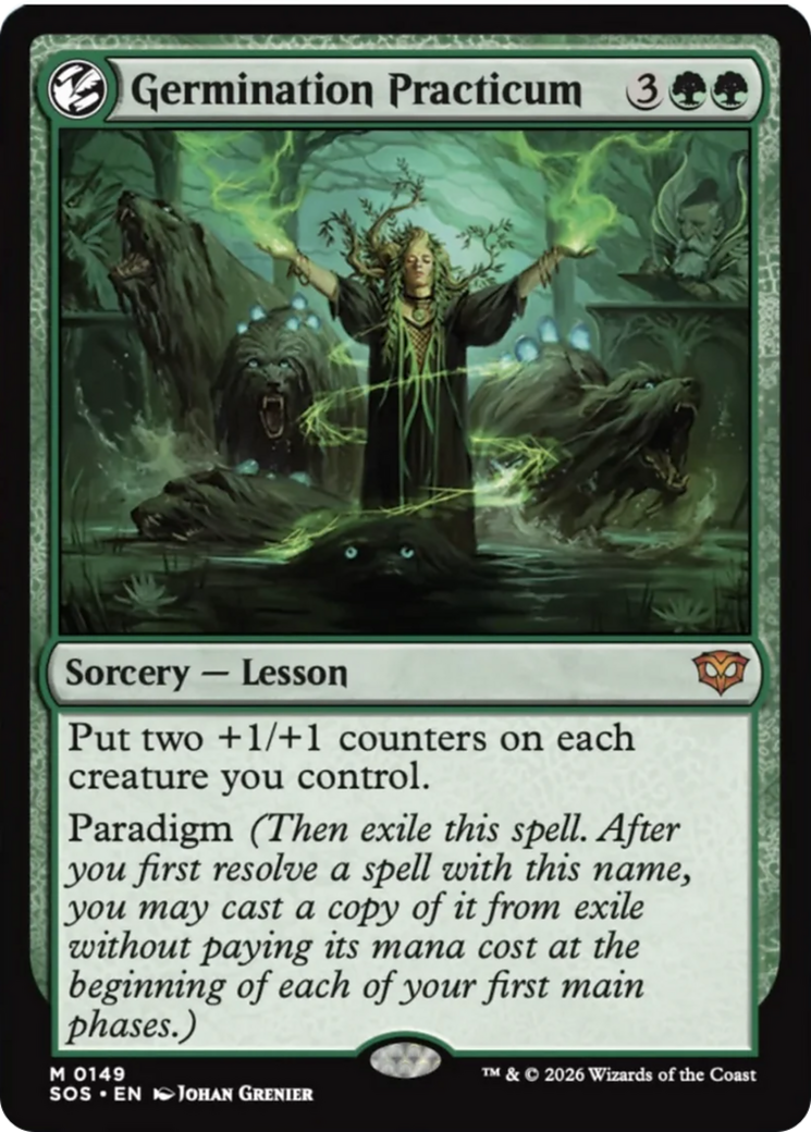 Germination Practicum [Secrets of Strixhaven] | Cracking-Singles