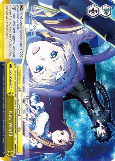 New World (SAO/S80-E031 CC) [Sword Art Online -Alicization- Vol.2] | Cracking-Singles