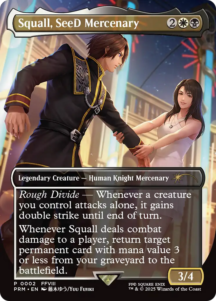 Squall, SeeD Mercenary [Standard Showdown Promos] | Cracking-Singles