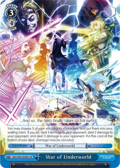 War of Underworld (SAO/S80-E096S SR) [Sword Art Online -Alicization- Vol.2] | Cracking-Singles