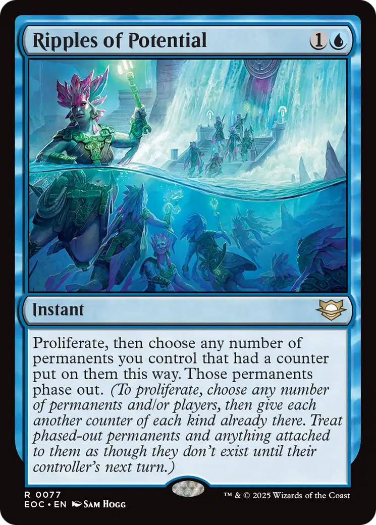 Ripples of Potential [Edge of Eternities Commander] | Cracking-Singles