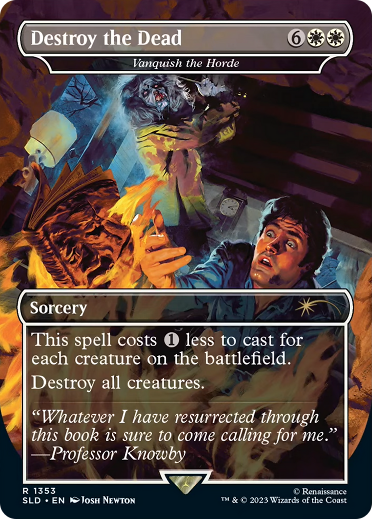 Destroy the Dead - Vanquish the Horde [Secret Lair Drop Series] | Cracking-Singles