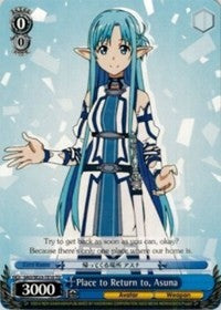 Place to Return to, Asuna (SAO/SE23-TE10 TD) [Sword Art Online II] | Cracking-Singles