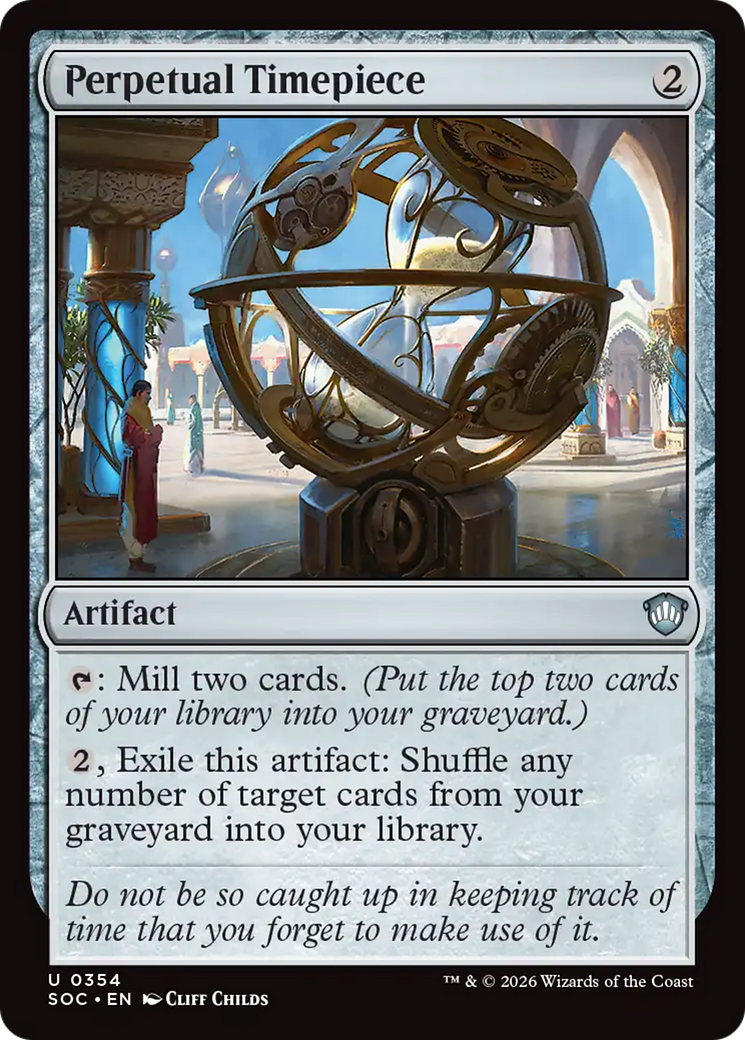 Perpetual Timepiece [Secrets of Strixhaven Commander] | Cracking-Singles