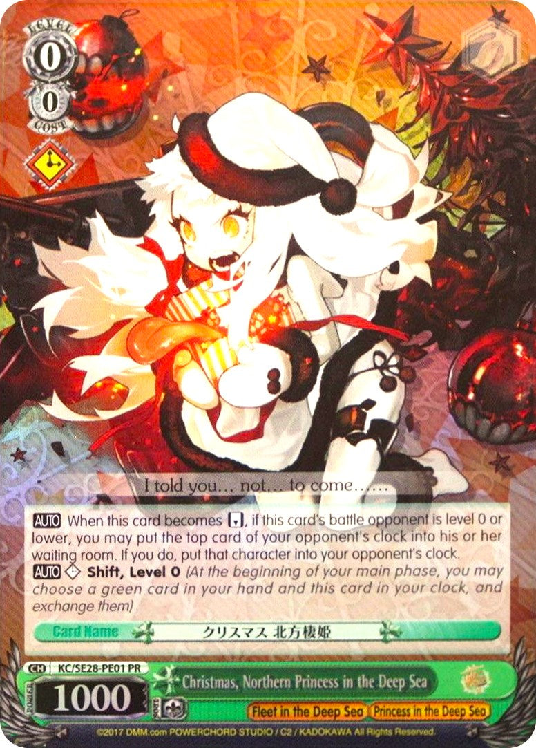 Christmas, Northern Princess in the Deep Sea (KC/SE28-PE01 PR) (Promo) [KanColle: Fleet in the Deep Sea, Sighted!] | Cracking-Singles