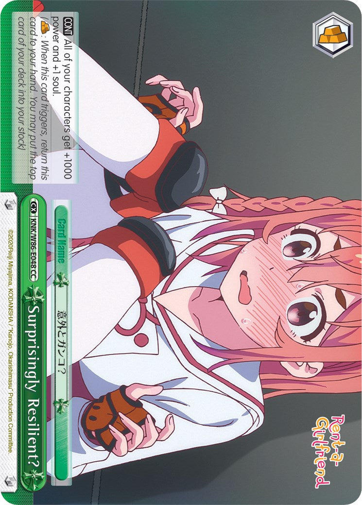 Surprisingly Resilient? (KNK/W86-E048 CC) [Rent-A-Girlfriend] | Cracking-Singles