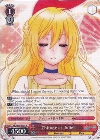 Chitoge as Juliet (NK/W30-E055 R) [NISEKOI -False Love-] | Cracking-Singles