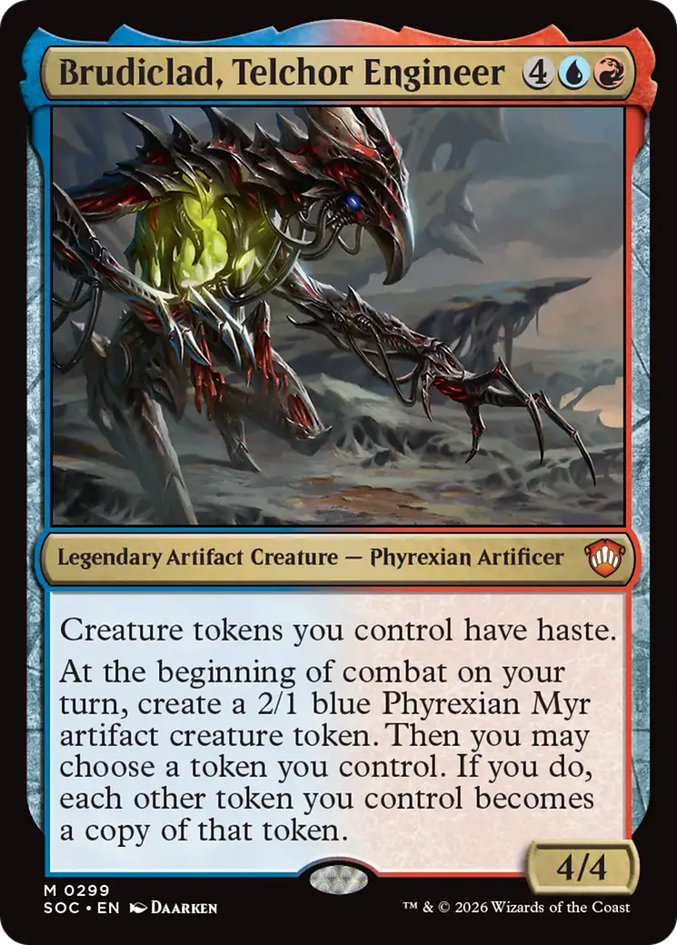 Brudiclad, Telchor Engineer [Secrets of Strixhaven Commander] | Cracking-Singles