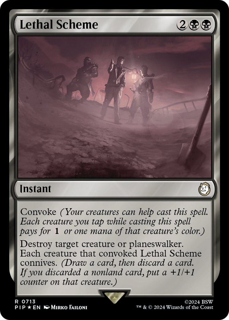 Lethal Scheme (Surge Foil) [Fallout] | Cracking-Singles