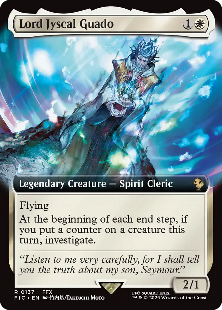 Lord Jyscal Guado (Extended Art) [FINAL FANTASY Commander] | Cracking-Singles