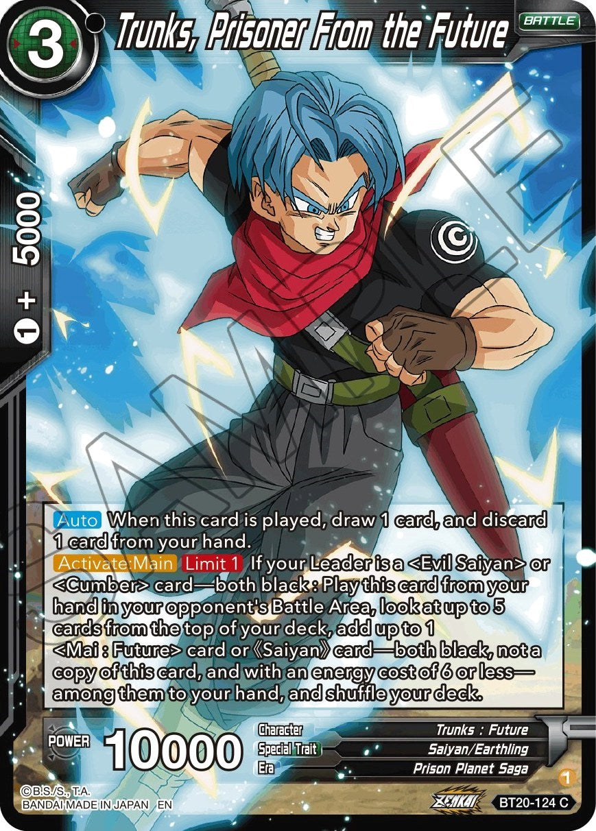 Trunks, Prisoner From the Future (BT20-124) [Power Absorbed] | Cracking-Singles
