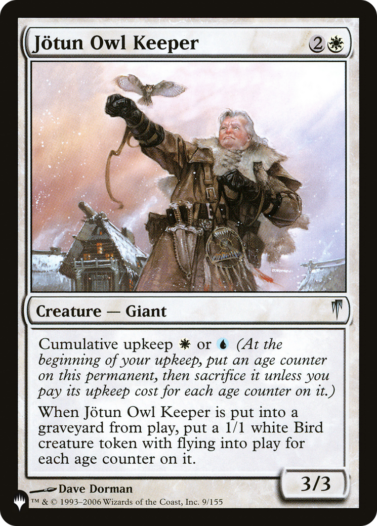 Jotun Owl Keeper [The List] | Cracking-Singles