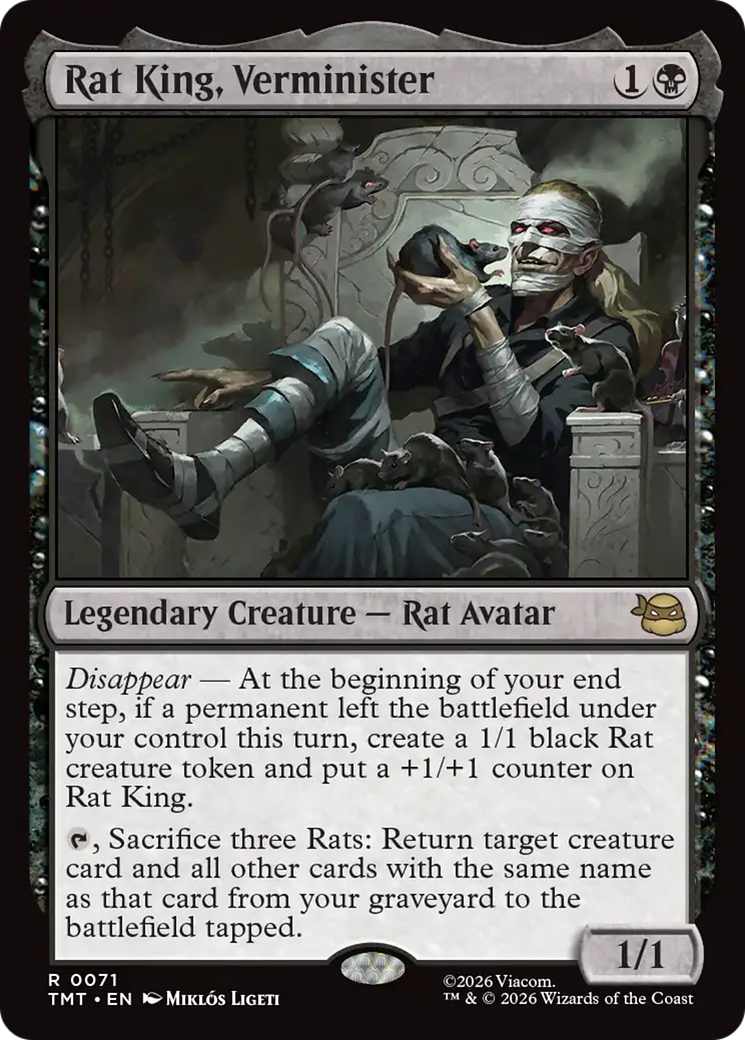 Rat King, Verminister [Teenage Mutant Ninja Turtles] | Cracking-Singles