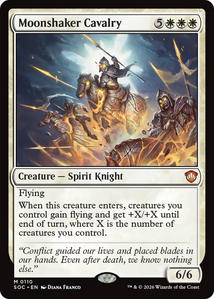 Moonshaker Cavalry [Secrets of Strixhaven Commander] | Cracking-Singles