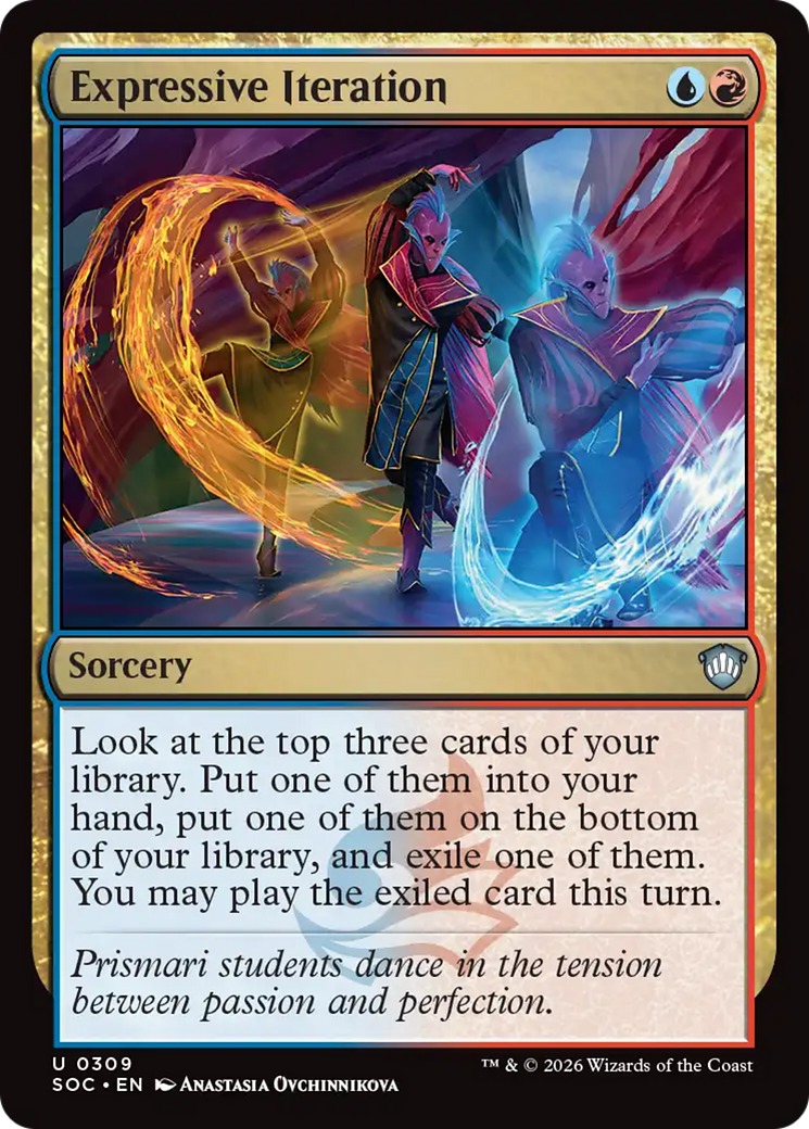 Expressive Iteration [Secrets of Strixhaven Commander] | Cracking-Singles