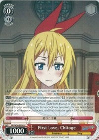 First Love, Chitoge (NK/W30-E058 U) [NISEKOI -False Love-] | Cracking-Singles