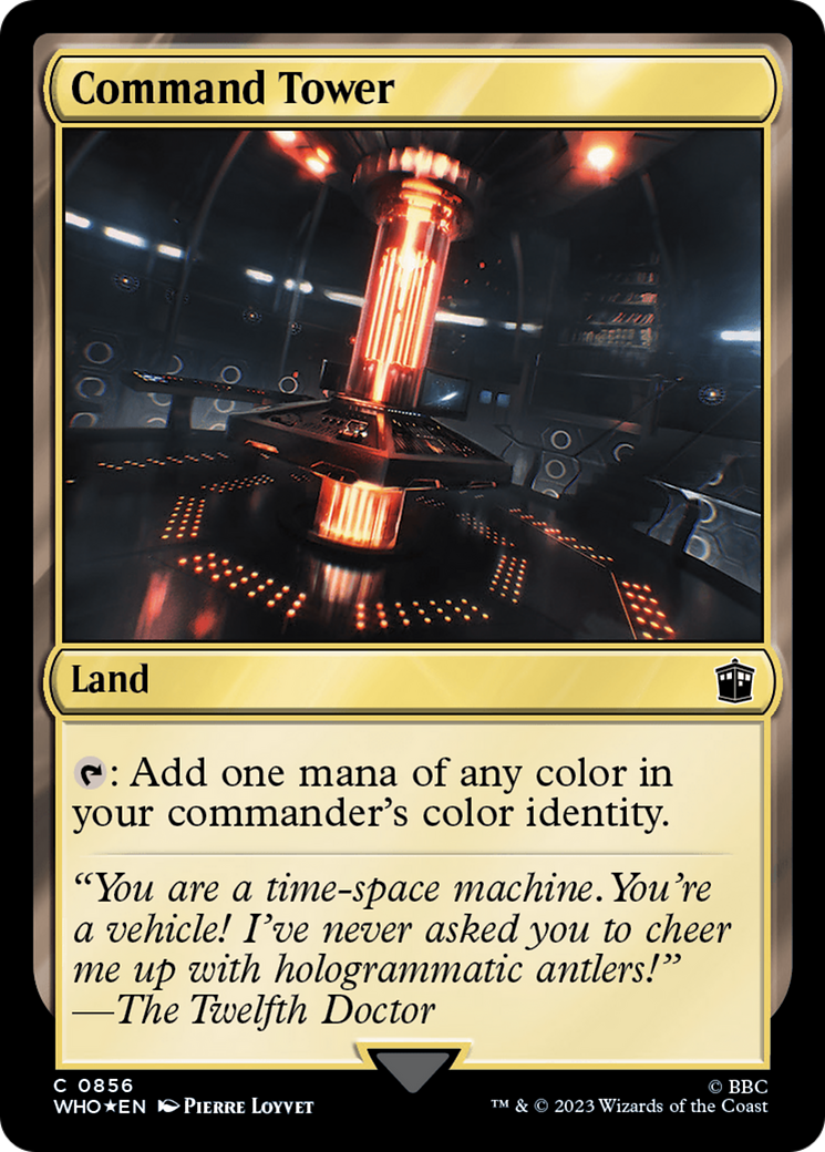 Command Tower (0856) (Surge Foil) [Doctor Who] | Cracking-Singles