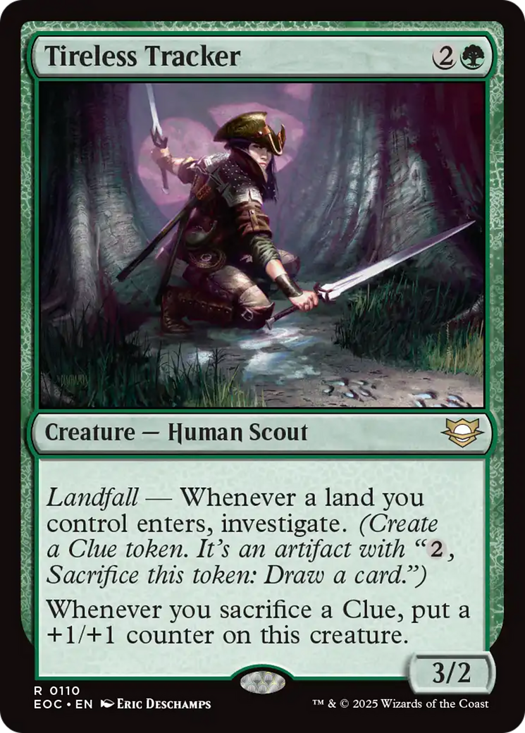 Tireless Tracker [Edge of Eternities Commander] | Cracking-Singles