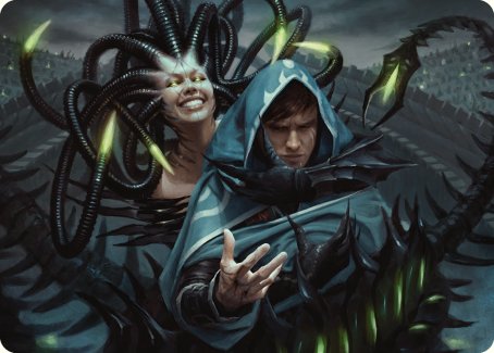 Phyrexian Arena Art Card [Phyrexia: All Will Be One Art Series] | Cracking-Singles