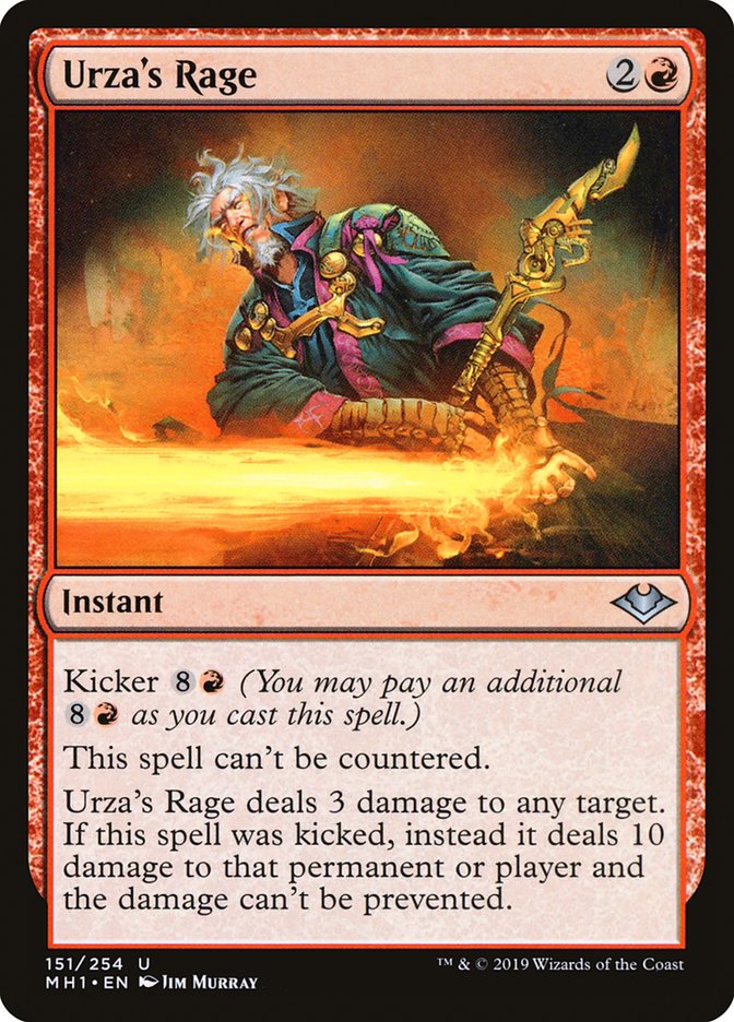 Urza's Rage [Modern Horizons] | Cracking-Singles