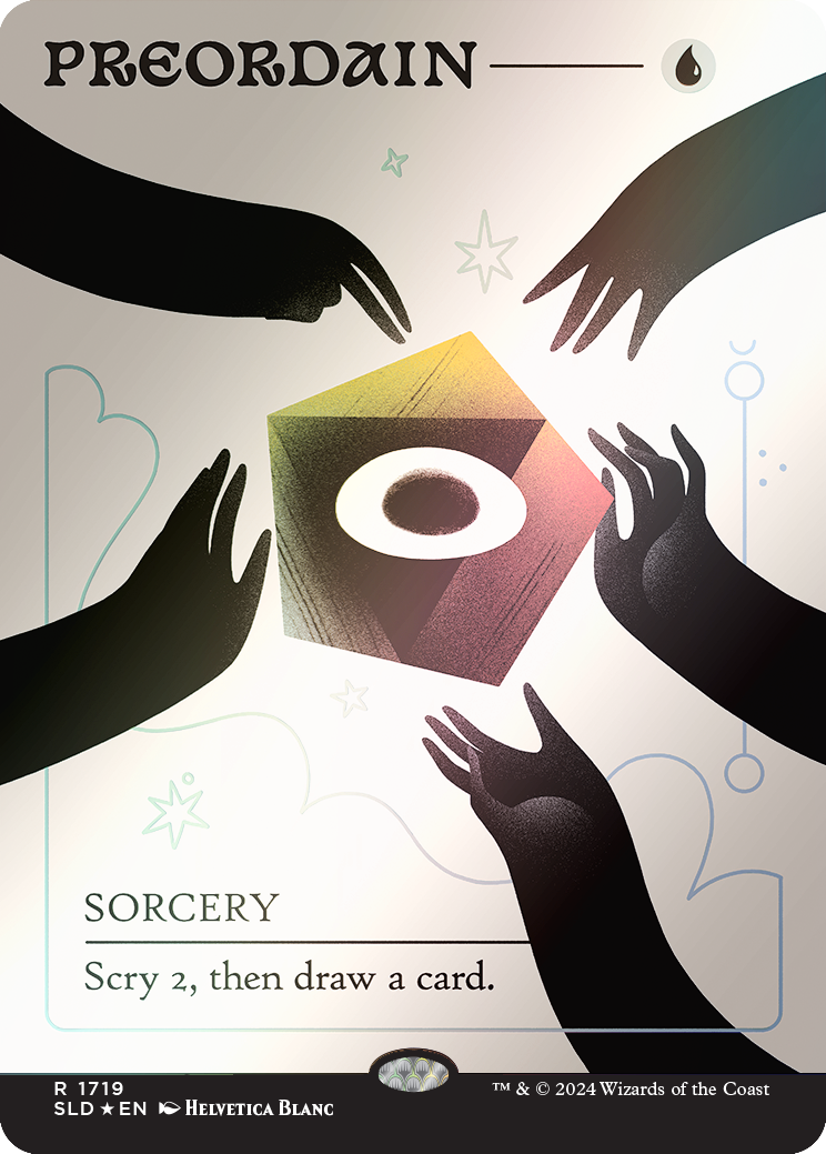 Preordain (1719) (Rainbow Foil) [Secret Lair Drop Series] | Cracking-Singles