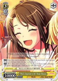 "What's Important to Me" Misaki Okusawa (BD/EN-W03-008 R) [BanG Dream! Girls Band Party! MULTI LIVE] | Cracking-Singles